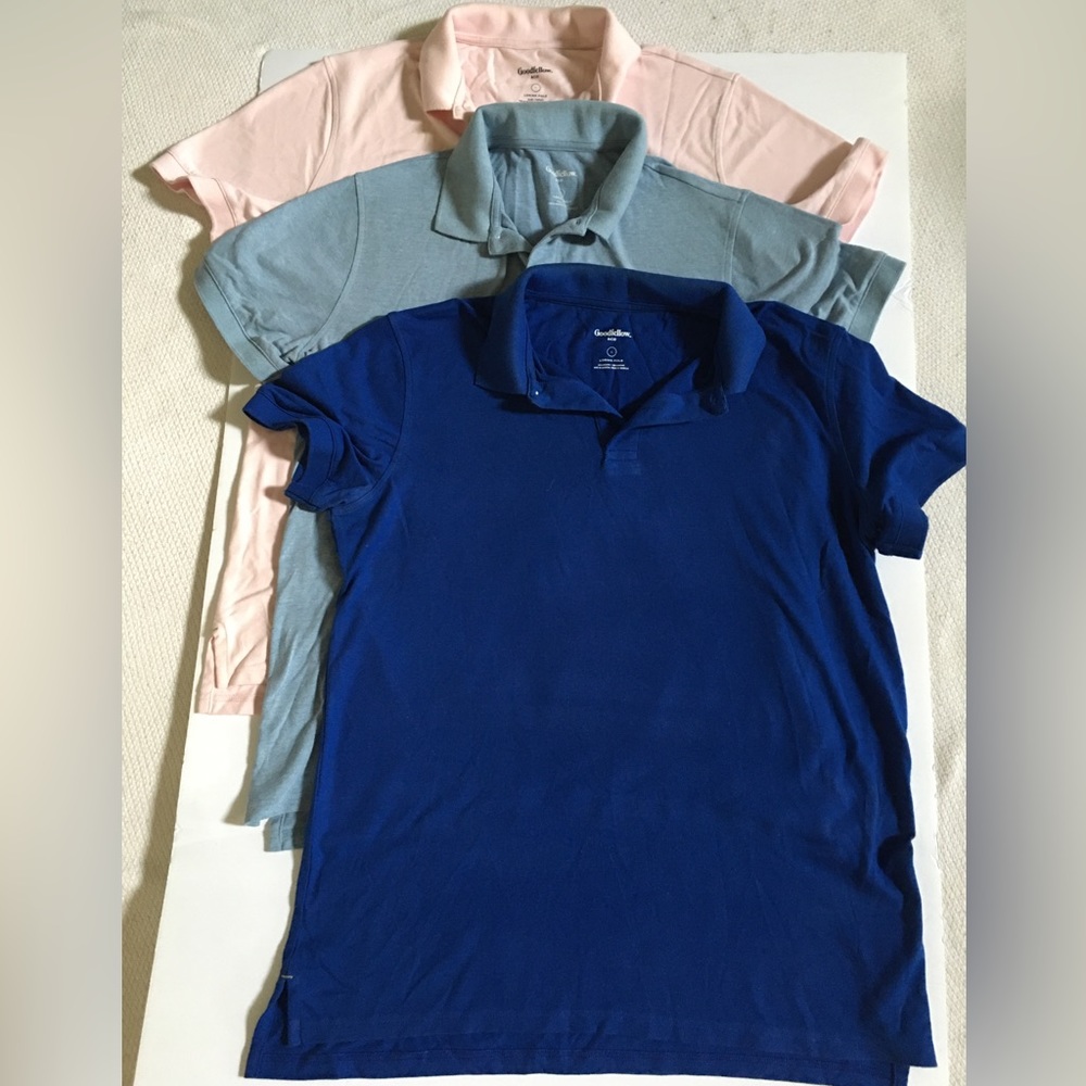 Great quality 3pack polo shirts by Goodfellow